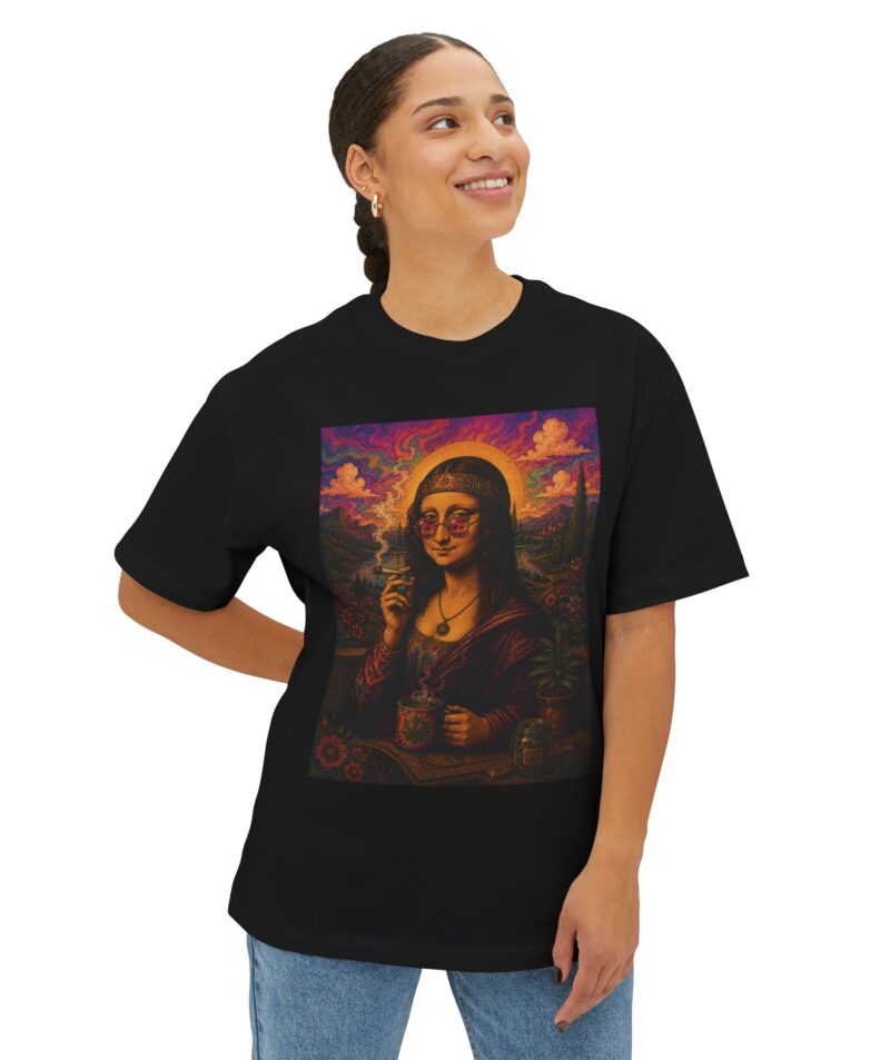 Stoner Apparel Mona Lisa Revival Tee — Vintage Renaissance Art Graphic T-Shirt