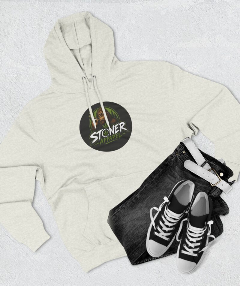 Stoner Apparel Hoodie - Smoking Sasquatch Fleece Pullover