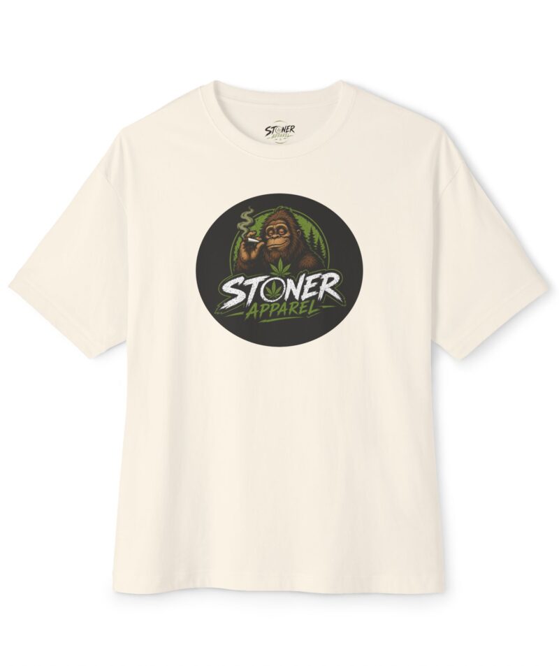 Stoner Apparel Tee — Smoking Ape Graphic Oversized T‑Shirt