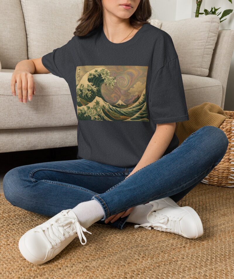 Stoner Apparel Great Wave Japanese Print Tee