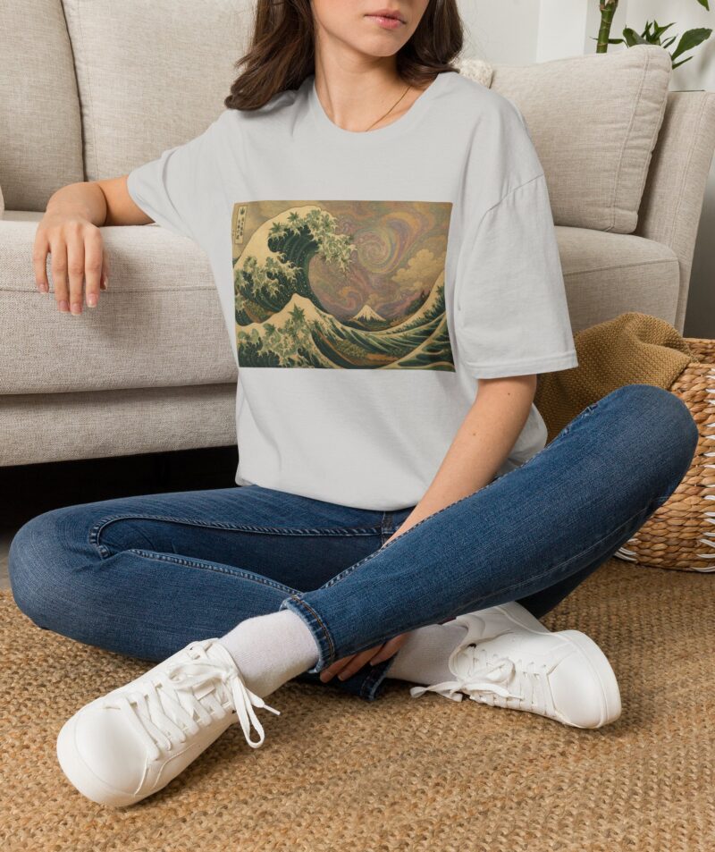 Stoner Apparel Great Wave Japanese Print Tee