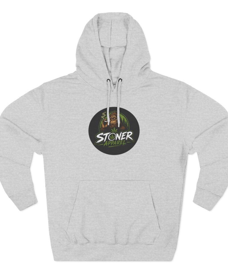Stoner Apparel Hoodie - Smoking Sasquatch Fleece Pullover