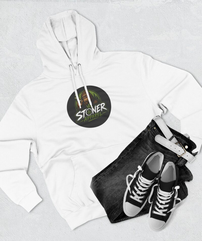 Stoner Apparel Hoodie - Smoking Sasquatch Fleece Pullover