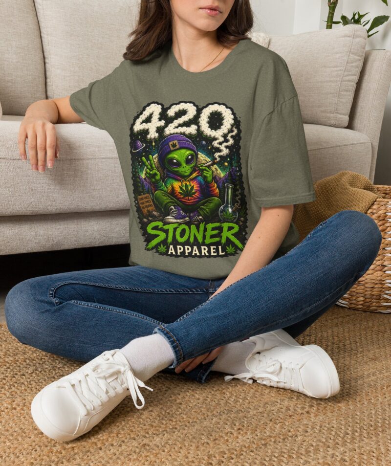 Stoner Apparel 420 Alien Tee
