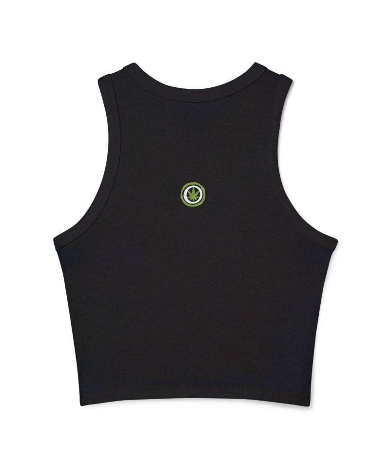 Stoner Apparel High Society Club Women's Micro Rib Racer Tank Top