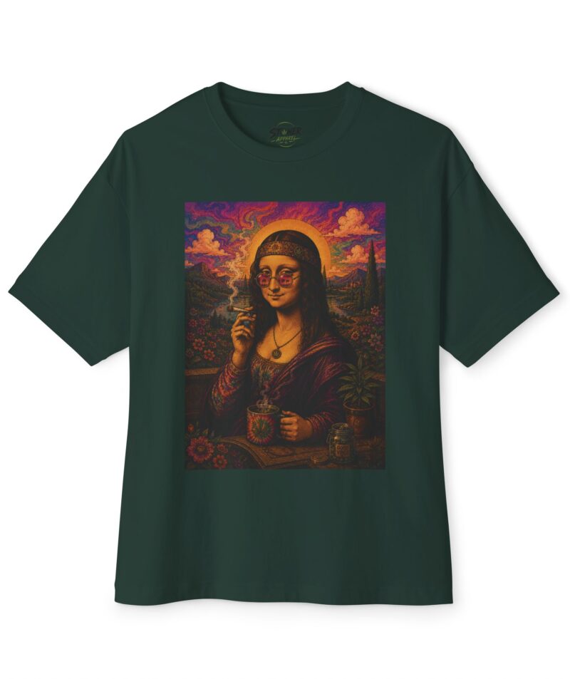 Stoner Apparel Mona Lisa Revival Tee — Vintage Renaissance Art Graphic T-Shirt