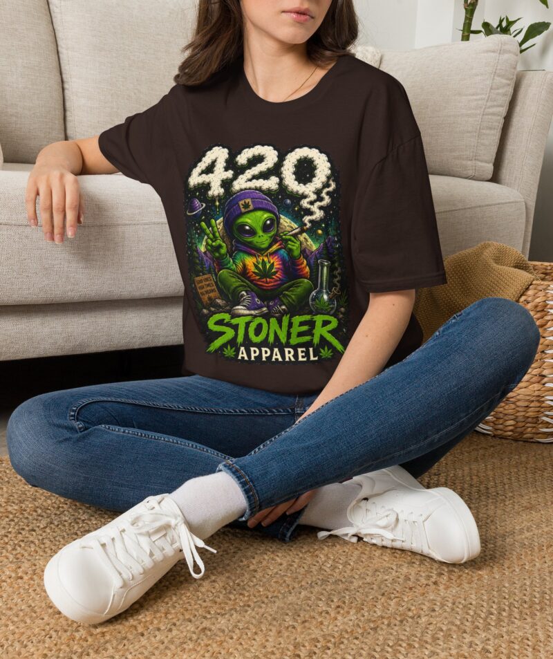 Stoner Apparel 420 Alien Tee