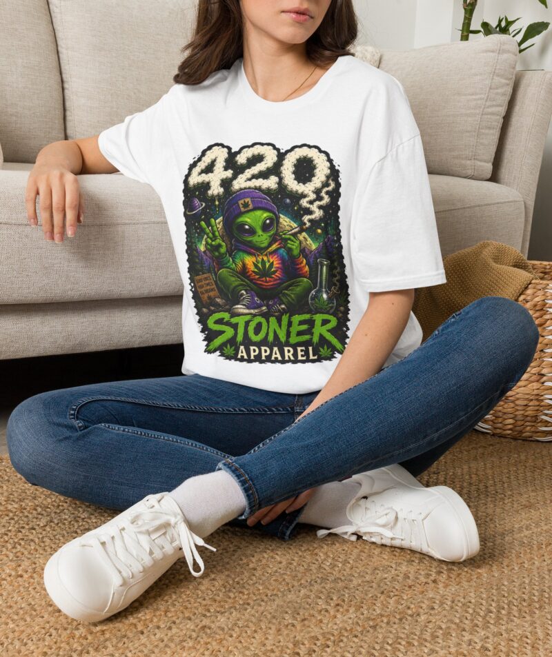Stoner Apparel 420 Alien Tee