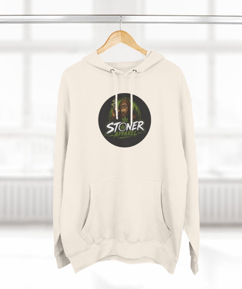 Stoner Apparel Hoodie - Smoking Sasquatch Fleece Pullover