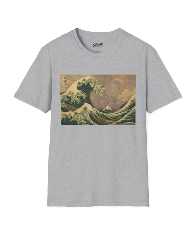 Stoner Apparel Great Wave Japanese Print Tee