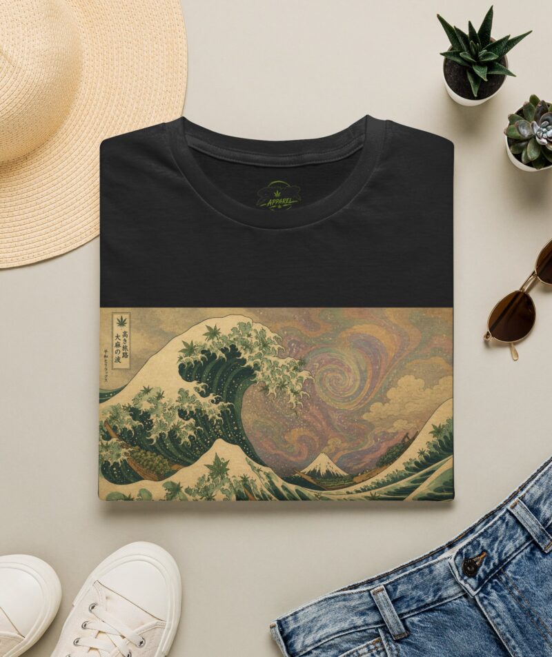 Stoner Apparel Great Wave Japanese Print Tee